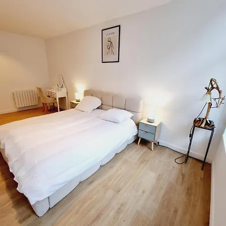 Standing Au Coeur De Avec Wifi, Climatisation Et Terrasse - Fr-1-510-235 دويه